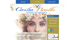 Desktop Screenshot of ceciliapicallo.com